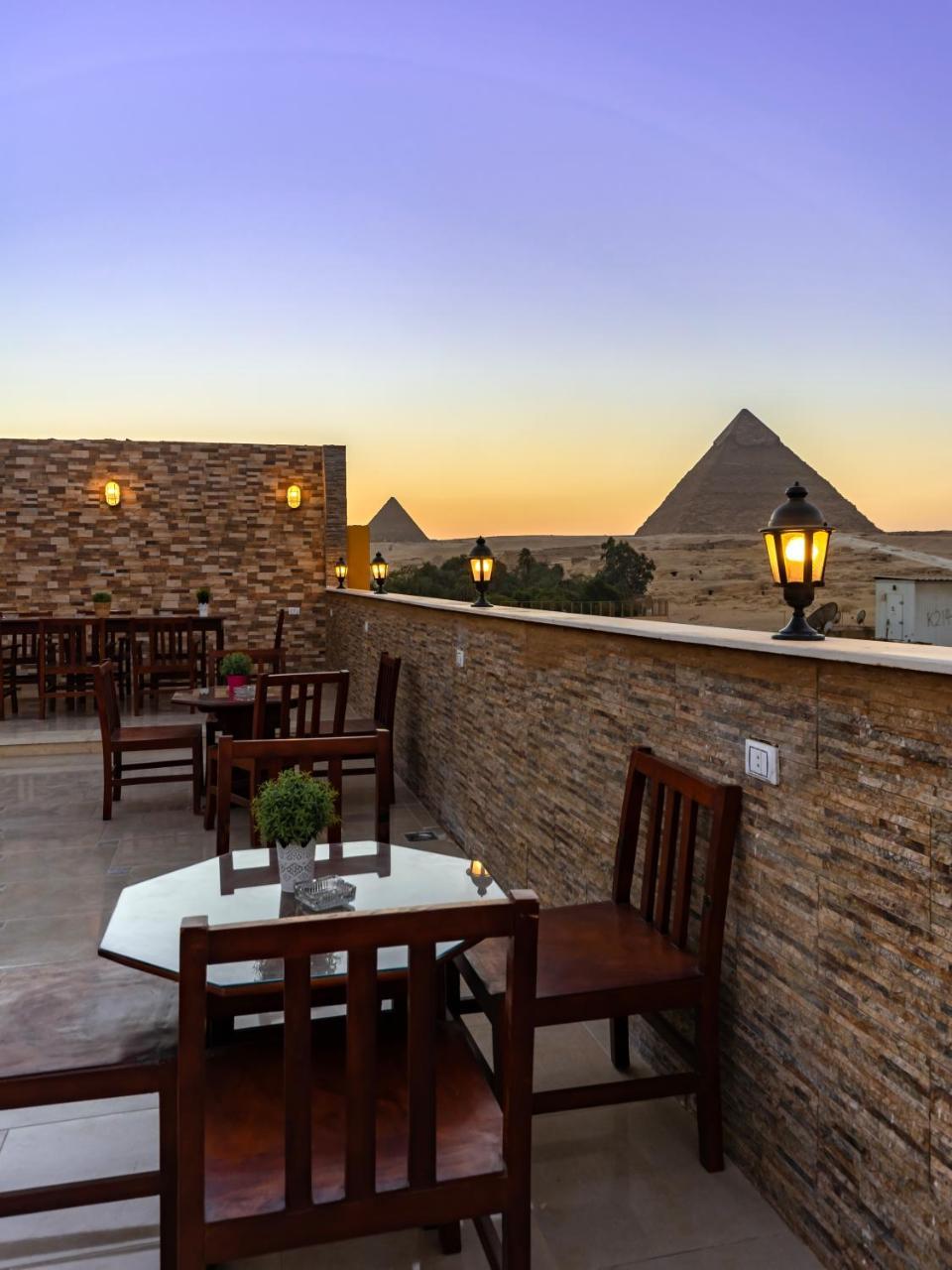 Amon Holiday Pyramids Inn Kafret el-Gabal Dış mekan fotoğraf